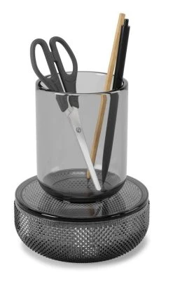 Umbra Allira Säilytyspurkki Savunharmaa -Aarikka Shop 1015409 582 product image 2