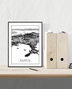 Kaverini Sella Kuopio Kaupunkijuliste 30x40 Cm -Aarikka Shop 17643724 kuopioo 1920 1080