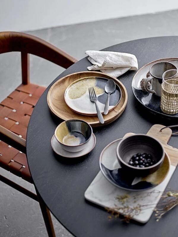 Bloomingville Frea Aterimet Musta 4 Bloomingville Frea Aterimet Musta - Image 2