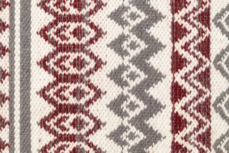 4Living Lappi Villamatto 80x200 Cm Punainen/harmaa 4 4Living Lappi Villamatto 80x200 Cm Punainen/harmaa - Image 2