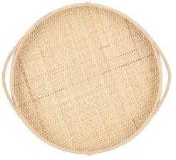 4Living Dreamy Tarjotin Pyöreä 2 Kpl Luonnonväri -Aarikka Shop 333154 a 01