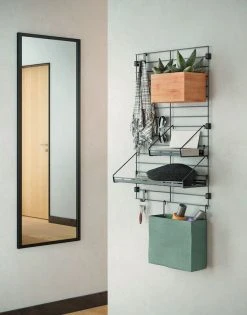 Metaltex Mural Kangaskori 24x9x21 Cm, Harmaa -Aarikka Shop 377010 entrance 2