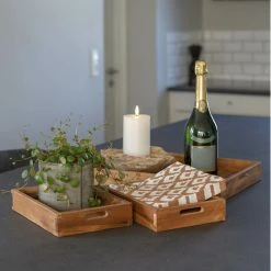 House Nordic Faro Teak-tarjotin 3kpl 13 House Nordic Faro Teak-tarjotin 3kpl -Aarikka Shop 4601020 0