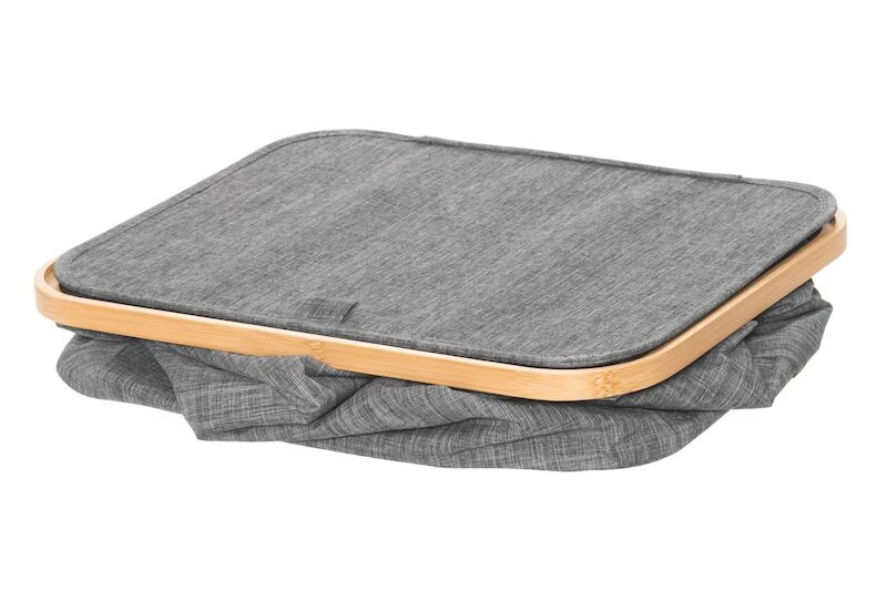 4Living Fuji Pyykkikori Kannella Harmaa 3 4Living Fuji Pyykkikori Kannella Harmaa