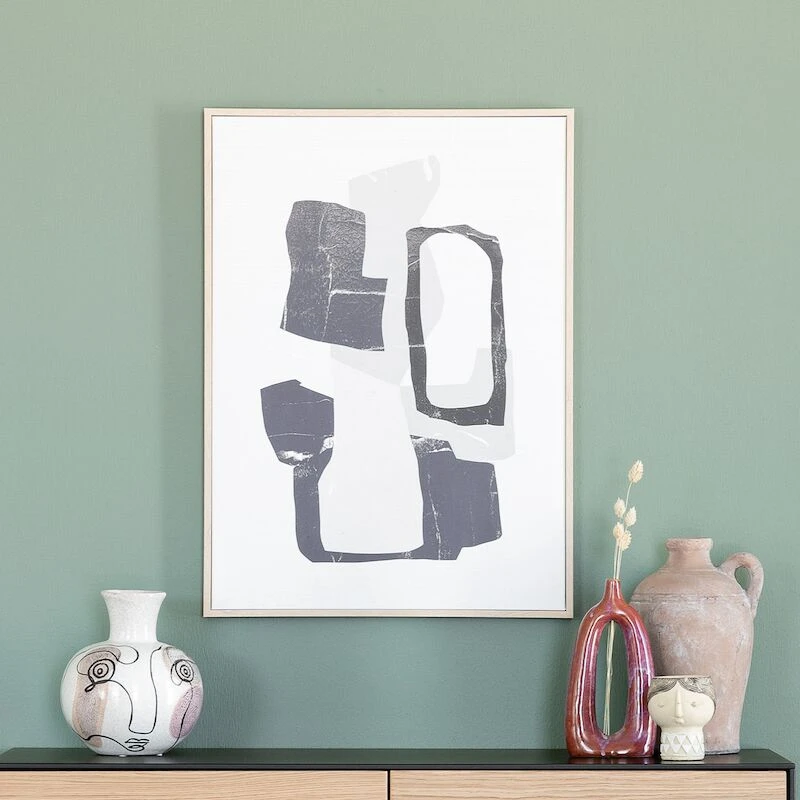 4Living Abstrakti Taulu 50x70 Cm Beige 4 4Living Abstrakti Taulu 50x70 Cm Beige - Image 2