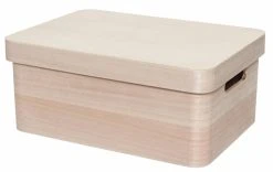 Edessä -Aarikka Shop 4living puulaatikko kannella L