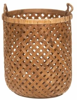 4Living Siena Rottinkikori Ø30 Cm Ruskea -Aarikka Shop 4living siena rottinkikori 30cm