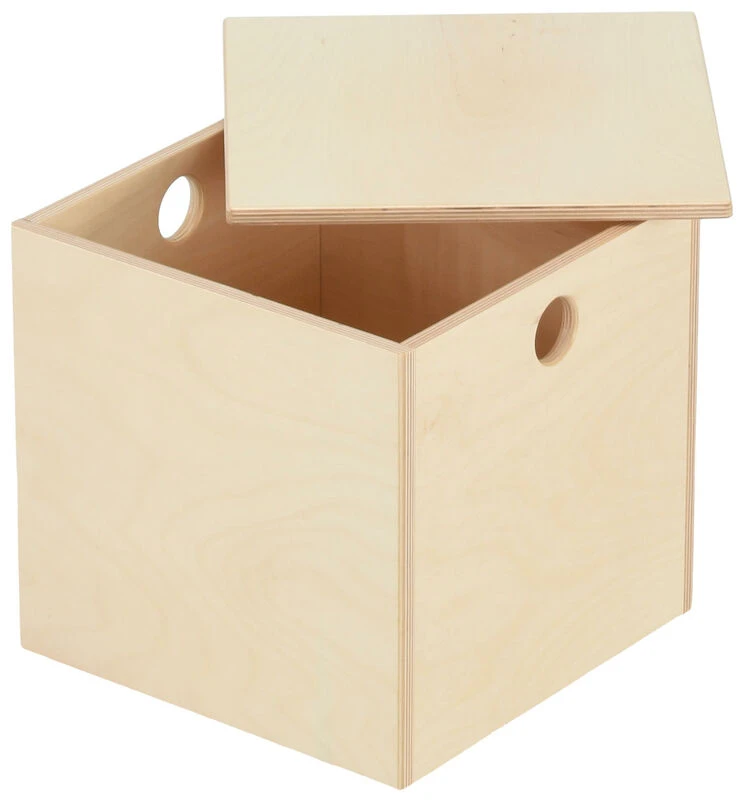 Veke Saari Laatikko Kannella 30x30x30 Cm Lakattu Vaneri 2 Veke Saari Laatikko Kannella 30x30x30 Cm Lakattu Vaneri