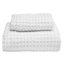 Anno Puro Vohvelipyyhe Luomupuuvilla 50x70 Cm Valkoinen -Aarikka Shop 6438427006574