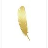 Artlink Kultainen Höyhen Juliste 30x40 Cm 1 Artlink Kultainen Höyhen Juliste 30x40 Cm -Aarikka Shop 81272 1