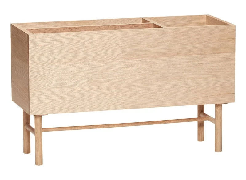 Hübsch Ground Kukkalaatikko 80x30x50 Cm, Tammi 5 Hübsch Ground Kukkalaatikko 80x30x50 Cm, Tammi - Image 3