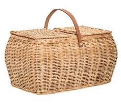 Bloomingville Kori Kantokahvalla Ja Kannella, Rottinki