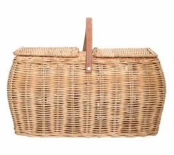 Bloomingville Kori Kantokahvalla Ja Kannella, Rottinki -Aarikka Shop 90907051 high 1 1