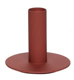 Hübsch Soft Kynttiläjalka ø9xh8 Cm Bordeaux -Aarikka Shop 990834