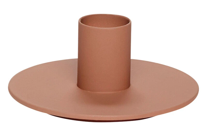 Hübsch Soft Kynttiläjalka ø9xh4 Cm Kastanjanruskea 4 Hübsch Soft Kynttiläjalka ø9xh4 Cm Kastanjanruskea - Image 2