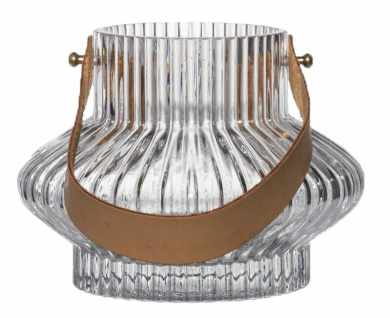 Fanni K Lampi Maljakko Nahkakahvalla 16x12,5 Cm 4 Fanni K Lampi Maljakko Nahkakahvalla 16x12,5 Cm - Image 2