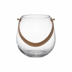 Fanni K Lampi Maljakko Nahkakahvalla Kirkas -Aarikka Shop Fanni K Lampi maljakko nahkakahvalla kirkas 1