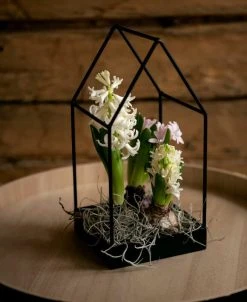 Edessä -Aarikka Shop Fanni K talo metallinen 13 cm