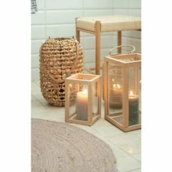 Fanni K Tyyni Lyhty 13,5x13,5x21 Cm Luonnonväri