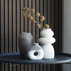 House Nordic Keraaminen Maljakko Ø14,5 Cm Beige -Aarikka Shop House nordic keraaminen maljakko 145 beige miljoo1