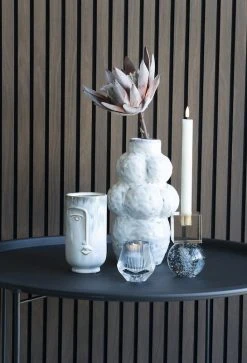 House Nordic Kupla Keraaminen Maljakko Ø16 Cm Valkoinen -Aarikka Shop House nordic kupla keraaminen maljakko 16 valkoinen miljoo