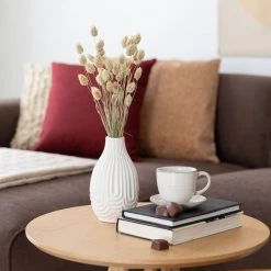 Ei Brändiä Mattaposliini Vaasi 10x10x14 Cm 11 Ei Brändiä Mattaposliini Vaasi 10x10x14 Cm -Aarikka Shop Mattaposliini vaasi