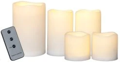 Star Trading Paul Led-kynttiläsetti 5 Kpl Valkoinen -Aarikka Shop Noortrade paul led kynttilasetti 5 kpl valkoinen