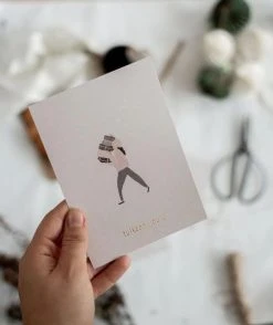 Xeraliving JOULUKIIREITÄ Joulukortti 10,5x14,8 Cm -Aarikka Shop Xeraliving joulukiireita joulukortti 1