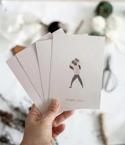 Xeraliving JOULUKIIREITÄ Joulukortti 10,5x14,8 Cm