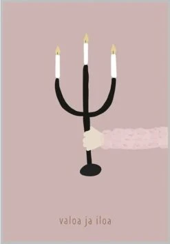 Xeraliving VALOA SULLE Joulukortti 10,5x14,8 Cm