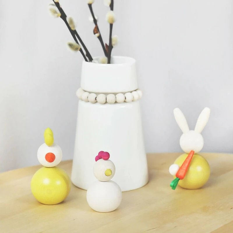 Aarikka Nuppu Maljakko 14 Cm Valkoinen 7 Aarikka Nuppu Maljakko 14 Cm Valkoinen - Image 5