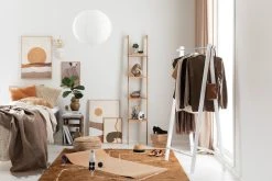 Affari Camille Ruukku Tyttö -Aarikka Shop arki kapea tikashylly 33x180 cm tammi web 7