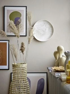 Bloomingville Johnson Vaasi Vihreä -Aarikka Shop bloomingville ade koristeesine luonnonvari5