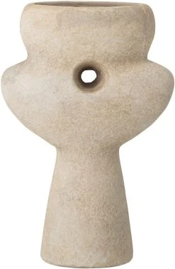 Bloomingville Ngoie Vaasi Luonnonväri -Aarikka Shop bloomingville ngoie vaasi luonnonvari