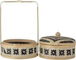 Bloomingville Nian Meriheinäkori Kannella Musta -Aarikka Shop bloomingville nian meriheinakori kannella musta1