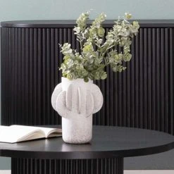 Bloomingville Herold Vaasi Ø18x22 Cm Luonnonväri -Aarikka Shop eukalyptus oksa 73cm 1