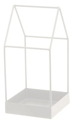 Fanni K Talo Metalliteline 13 Cm Valkoinen