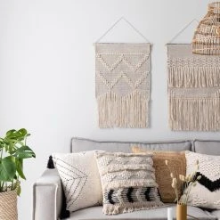 Veke Helmi Seinävaate 50x70 Cm Luonnonväri -Aarikka Shop helmi seinavaate 50x70 cm web 4