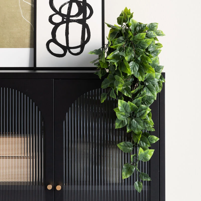 Silkkikasvit Herttavehkapensas Tekokasvi 65 Cm UV-suojattu 3 Silkkikasvit Herttavehkapensas Tekokasvi 65 Cm UV-suojattu