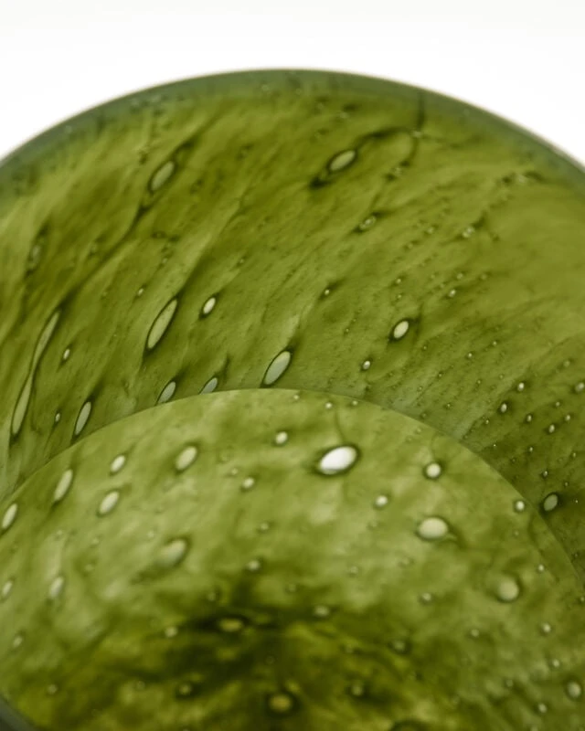 House Doctor Bole Lasimaljakko Ø17,5 Cm Tummanvihreä 5 House Doctor Bole Lasimaljakko Ø17,5 Cm Tummanvihreä - Image 3