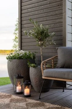 House Nordic Bondi Lyhtysetti 2 Kpl Musta