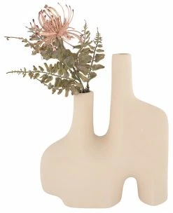 House Nordic Keraaminen Vaasi 8x23,5x27 Cm Hiekka 12 House Nordic Keraaminen Vaasi 8x23,5x27 Cm Hiekka -Aarikka Shop house nordic keraaminen vaasi 4441700 hiekka