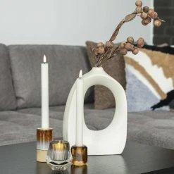 House Nordic Keraaminen Vaasi 9x19x27,5 Cm Valkoinen -Aarikka Shop house nordic keraaminen vaasi 4441730 valkoinen2