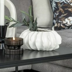 House Nordic Ovaali Vaasi 15x21,5x9,5 Cm Valkoinen -Aarikka Shop house nordic ovaali vaasi valkoinen4