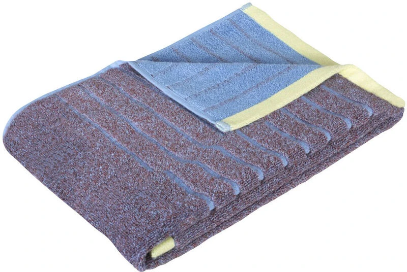 Hübsch Promenade Kylpypyyhe 70x140 Cm Violetti/sininen 5 Hübsch Promenade Kylpypyyhe 70x140 Cm Violetti/sininen - Image 3