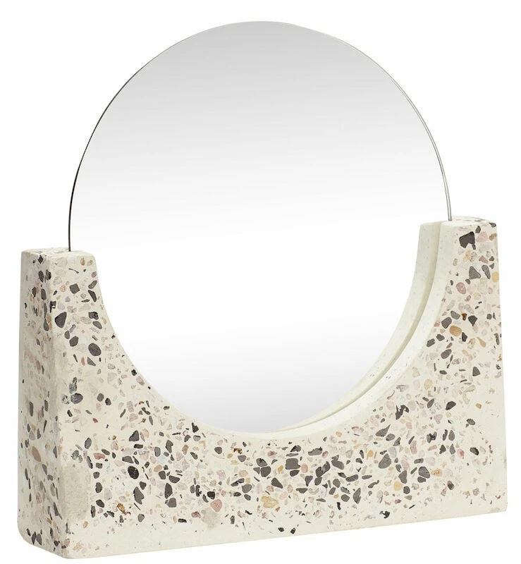 Hübsch Sort Pöytäpeili Terrazzo 3 Hübsch Sort Pöytäpeili Terrazzo