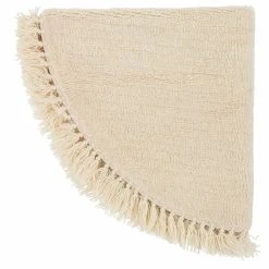 Bloomingville Villamatto Hapsuilla Pyöreä 110 Cm Luonnonväri