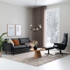 House Nordic Horta Terrakotta Vaasi Musta -Aarikka Shop kaiho 3 istuttava sohva musta web 5 2