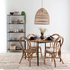 Bloomingville Nicita Vaasi Ruskea 12 Bloomingville Nicita Vaasi Ruskea -Aarikka Shop kaisla rottinkituoli luonnonvari web