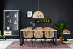 Bloomingville Vaasi, Valkoinen 19 Cm -Aarikka Shop kashmar matto 200x290 cm web